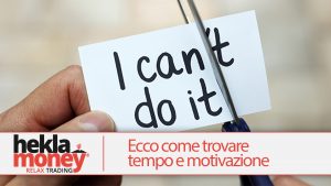 Read more about the article Ecco come trovare tempo e motivazione